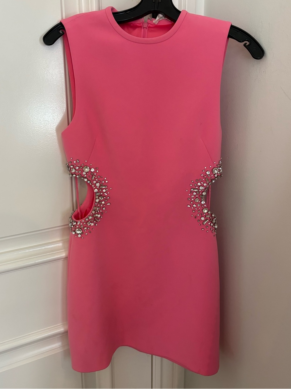 A.L.C SKYE CRYSTAL-EMBELLISHED MINIDRESS